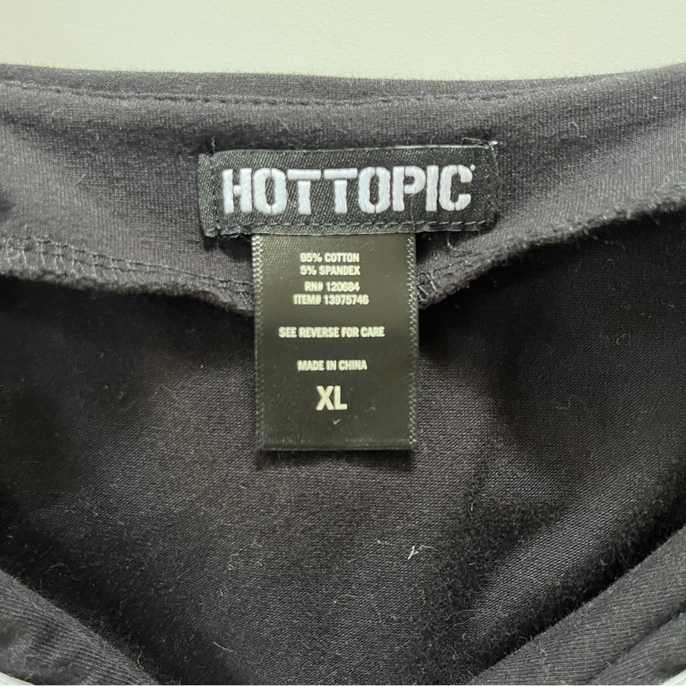 Hot Topic Black Mini Dress - Picture 4 of 4